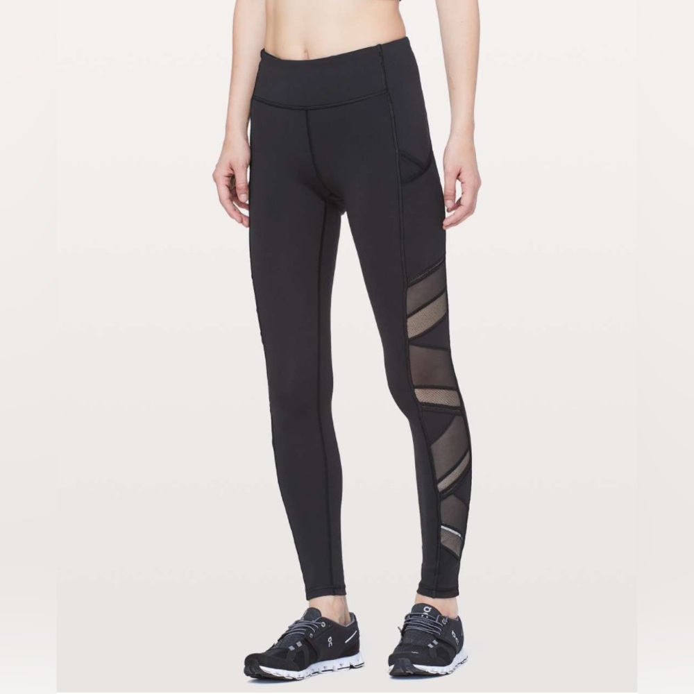 Lululemon Speed Up Tight *Mesh 28"-Black